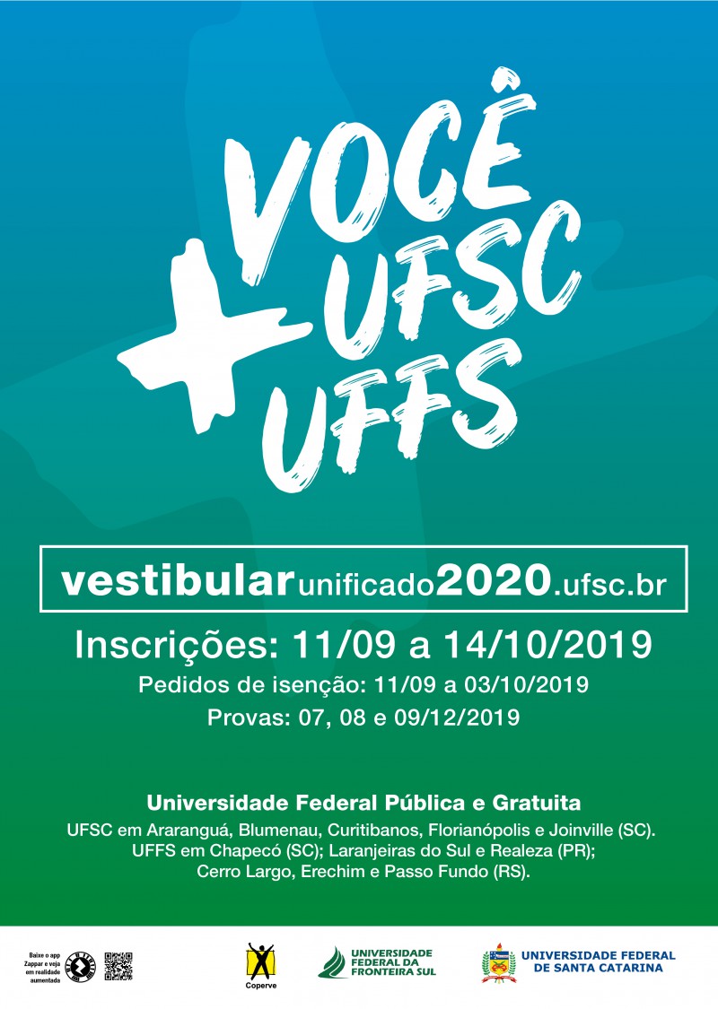 Vestibular UFSC UFFS 2020