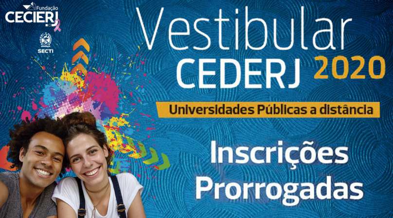 Vestibular Cederj 2020.1 tem inscrições prorrogadas até 31 de outubro