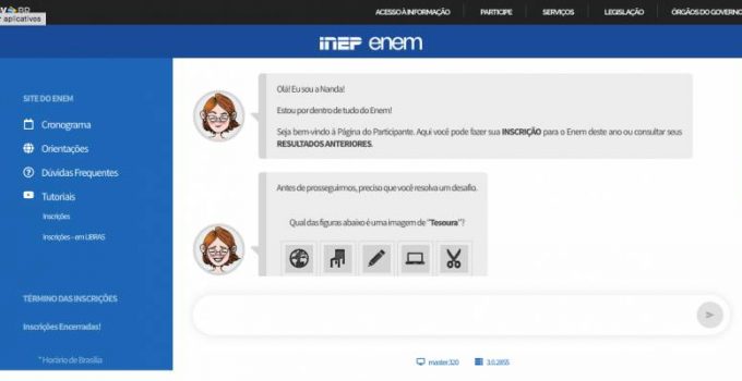 O Que E A Pagina Do Participante Do Enem Sejabixo
