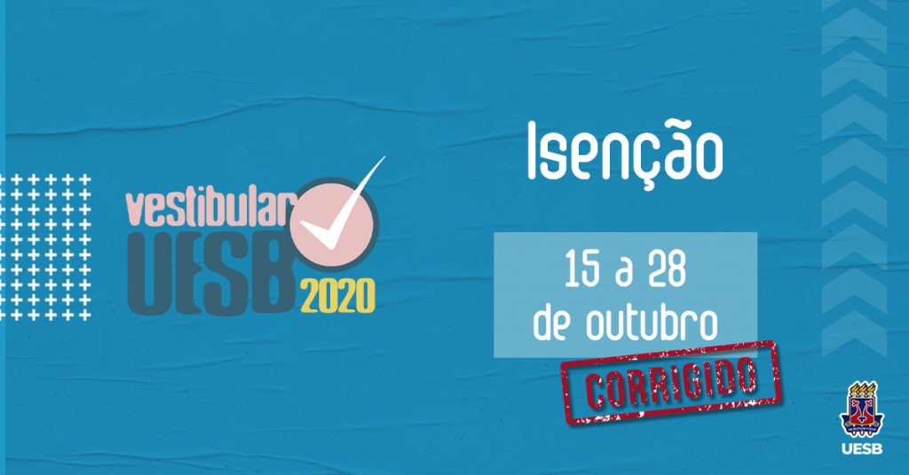 VESTIBULAR UESB 2024: INSCRIÇÕES ATÉ O DIA 31 DE OUTUBRO - Jequié News