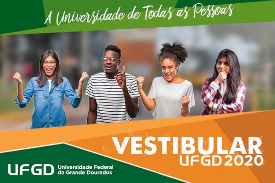 Inscrição do Vestibular UFGD 2020 vai até dia 14 de outubro