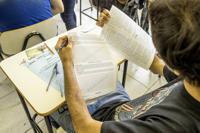 Locais de Prova do Vestibular UEM