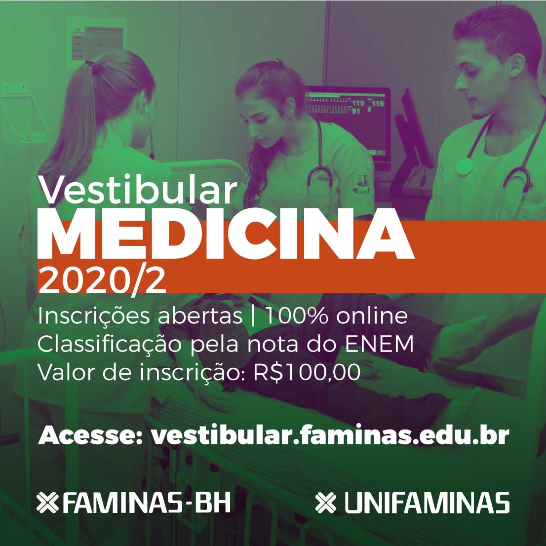 Vestibular de Medicina FAMINAS 2020/2