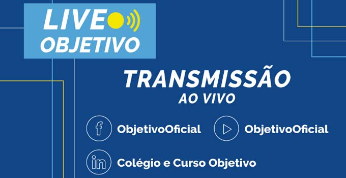 A importância de Machado de Assis nos vestibulares: vem aí mais uma live do Objetivo