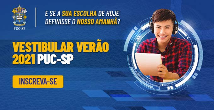 Vestibular de Verão PUC-SP - Vestibular PUC-SP 2021