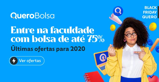 Black Friday Quero oferece descontos de até 75% nas mensalidades