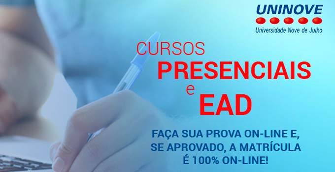 A Universidade Nove de Julho oferece cursos nas modalidades presencial e EAD. Como se inscrever no Vestibular da UNINOVE? 