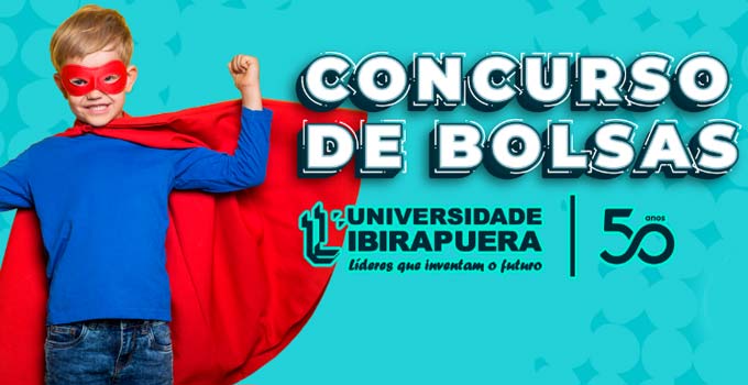Concurso de Bolsas da Universidade Ibirapuera recebe inscrições