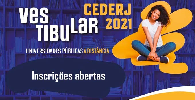 Consórcio CEDERJ abre inscrições para vestibular de graduação à distância