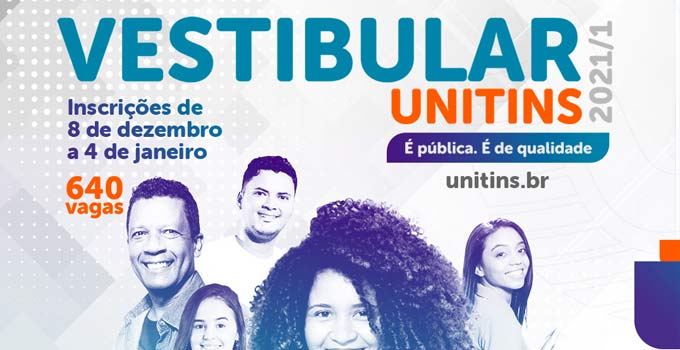 Vestibular Unitins 2021/1