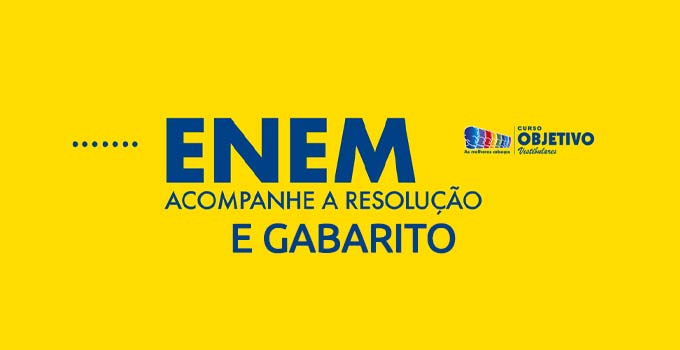 Correção e gabarito do Enem 2020 - Prova 17 de janeiro de 2021