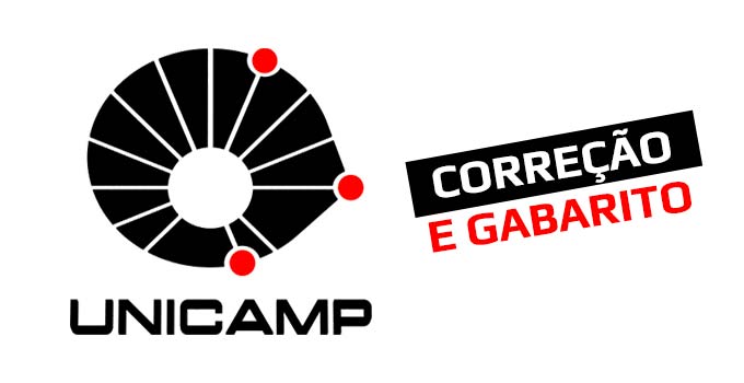 Gabarito e correção do Vestibular Unicamp - 1ª Fase - Prova 06/01 e 07/01