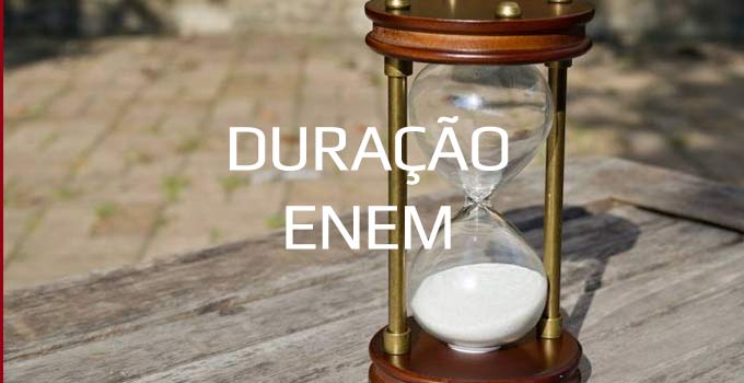 Duração e tempo mínimo da prova do Enem 2020