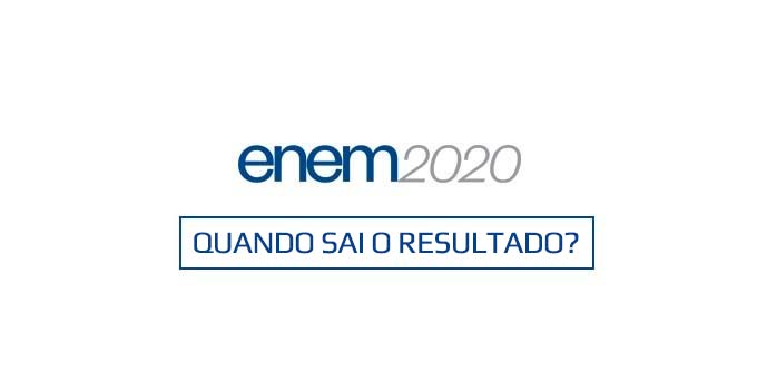 Quando sai o resultado do Enem Digital 2020?