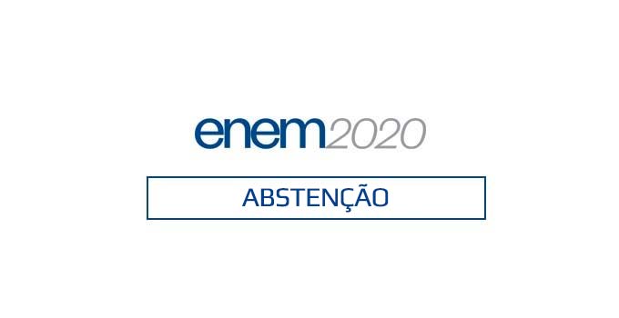 Enem Digital abstenção