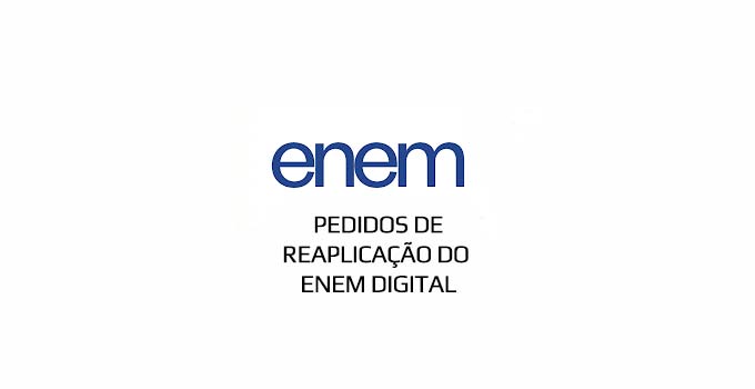 Participantes do Enem digital com covid-19 podem pedir reaplicação