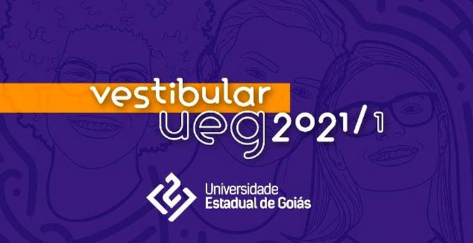 Vestibular UEG 2021/1 encerra inscrições em 23 de fevereiro - prorrogadas até 28/2