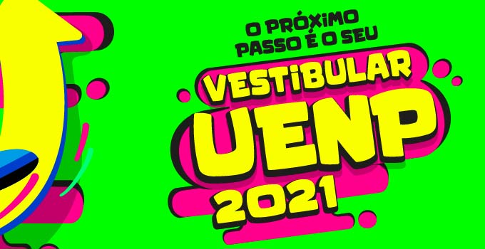 As inscrições para o Vestibular UENP 2021 seguem abertas até o dia 10 de março de 2021. A prova será realizada no dia 18 de abril de 2021.