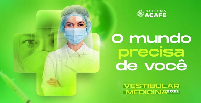 Inscrições abertas para o Vestibular ACAFE Inverno 2021 - Medicina