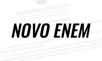 Novo Enem deve ser aplicado a partir de 2024