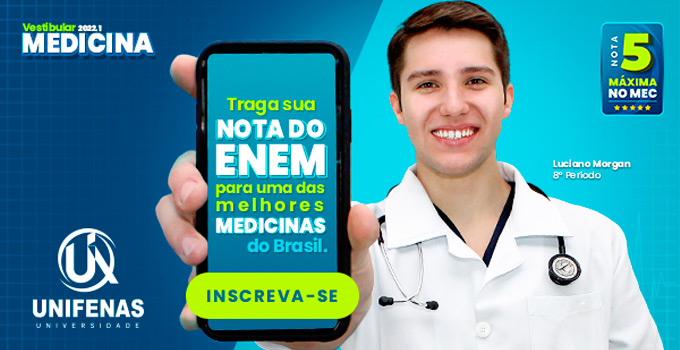 Vestibular de Medicina Unifenas tem inscrições com desconto até 31/8