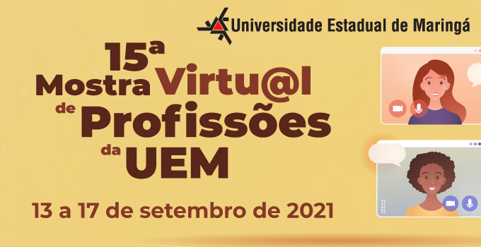 UEM promove Mostra de Profissões de 13 a 17 de setembro