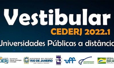 Vestibular Cederj 2022.1 está com as inscrições abertas