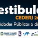 Vestibular Cederj 2022.1 está com as inscrições abertas