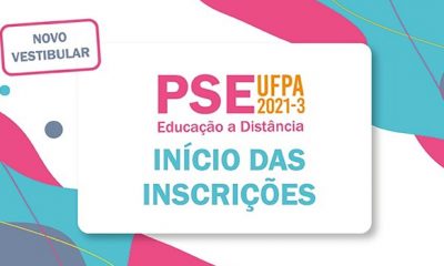 UFPA abre inscrições do Vestibular para cursos a distância (EaD)