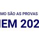 Como são as provas do Enem 2021