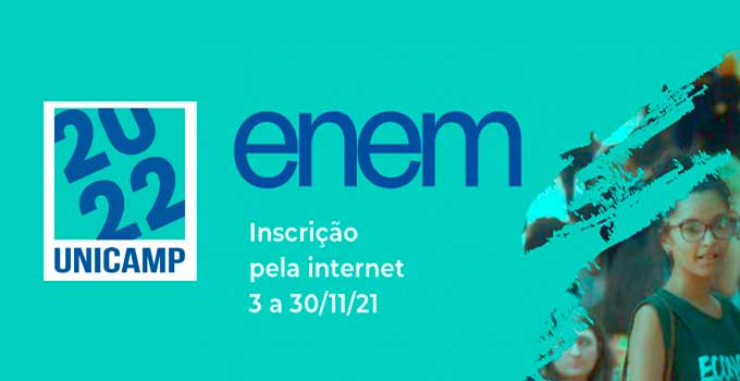 Comvest recebe inscrições para a modalidade Enem-Unicamp até 30/11