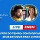 A importância do controle do tempo na prova do ENEM é assunto de live da UNIP e do Objetivo