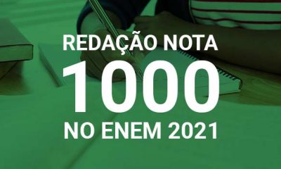 Dicas para fazer uma redação nota mil no Enem 2021