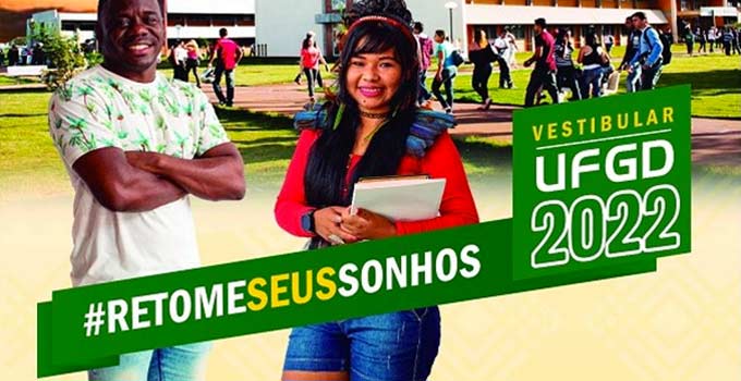 Vestibular UFGD 2022 abre inscrições em 16/11