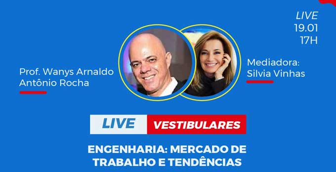 Professor de Engenharia da UNIP traz em live todas as informações sobre a carreira