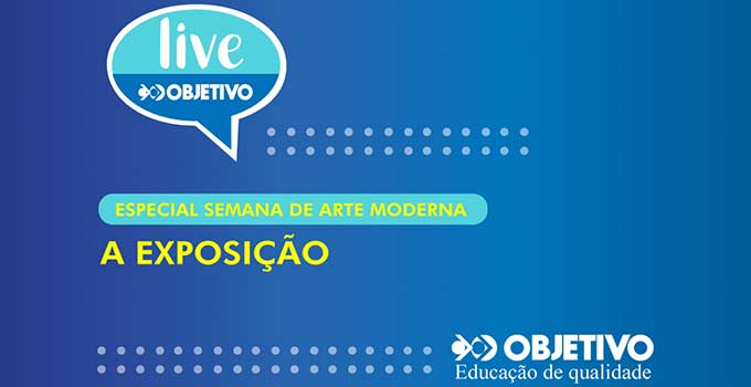 Objetivo fala em live sobre as Artes na comemoração do Centenário da "Semana de 22"