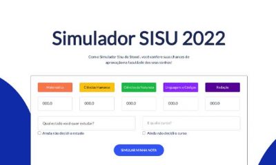 Simulador Sisu ajuda estudantes a calcular as chances de aprovação