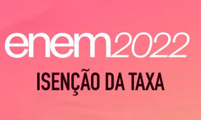 Enem 2022 recebe pedidos de isenção da taxa de inscrição