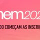 Quando começam as inscrições do Enem 2022?