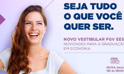 A FGV EESP apresenta as novidades e mudanças previstas no vestibular 2023 para a graduação em Economia.