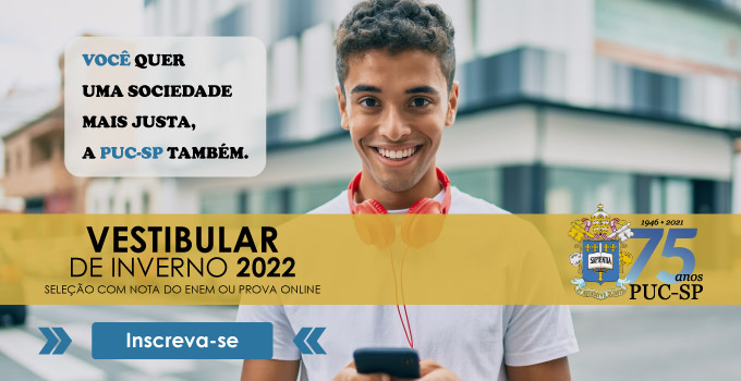 PUC-SP abre inscrições para o vestibular de inverno