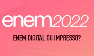 Enem digital ou impresso?