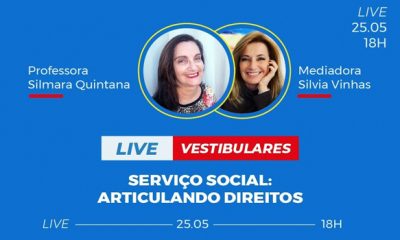 UNIP e Objetivo trazem em live informações sobre o curso de Serviço Social