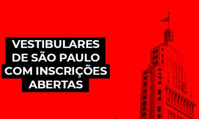 20 vestibulares de São Paulo com inscrições abertas