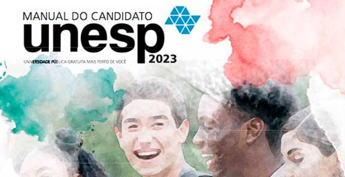 Unesp publica o Manual do Candidato do Vestibular 2023