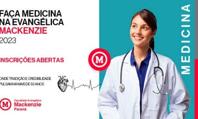 Inscrições abertas para o Vestibular Medicina 2023 na Faculdade Evangélica Mackenzie