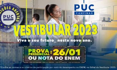 Vestibular PUC-Campinas 2023