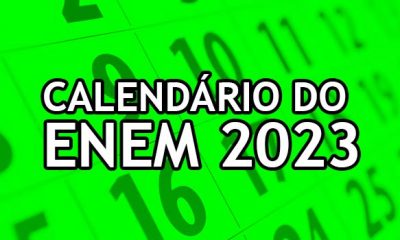 Calendário do Enem 2023