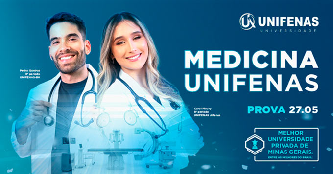 Vestibular de Medicina Unifenas 2023/2