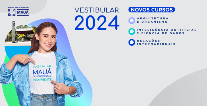 Mauá lança três novos cursos de graduação no Campus de SCS para o Vestibular de Verão 2024